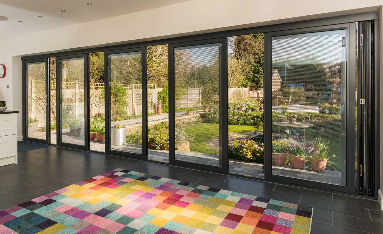 Slide & Stack Aluminium Doors Fieldview Plastics