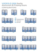 Load image into Gallery viewer, Bifold Door 6 Pane up to 6m wide