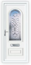 Load image into Gallery viewer, White UPVC Front Door - Choice of panel designs