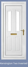 Load image into Gallery viewer, Golden Oak UPVC Front Door- Choice of panel designs