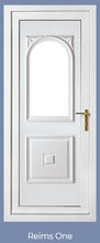 Load image into Gallery viewer, Golden Oak UPVC Front Door- Choice of panel designs