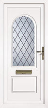 Load image into Gallery viewer, White UPVC Front Door - Choice of panel designs