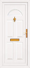 Load image into Gallery viewer, White UPVC Front Door - Choice of panel designs