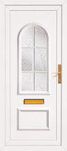 Load image into Gallery viewer, White UPVC Front Door - Choice of panel designs