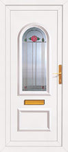 Load image into Gallery viewer, White UPVC Front Door - Choice of panel designs