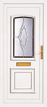Load image into Gallery viewer, White UPVC Front Door - Choice of panel designs