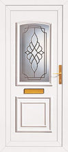 Load image into Gallery viewer, White UPVC Front Door - Choice of panel designs