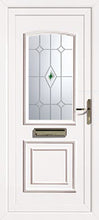 Load image into Gallery viewer, White UPVC Front Door - Choice of panel designs