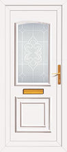 Load image into Gallery viewer, White UPVC Front Door - Choice of panel designs