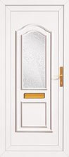 Load image into Gallery viewer, White UPVC Front Door - Choice of panel designs