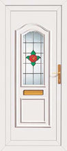 Load image into Gallery viewer, White UPVC Front Door - Choice of panel designs