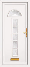 Load image into Gallery viewer, White UPVC Front Door - Choice of panel designs