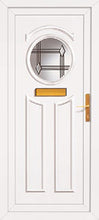 Load image into Gallery viewer, White UPVC Front Door - Choice of panel designs