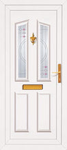 Load image into Gallery viewer, White UPVC Front Door - Choice of panel designs