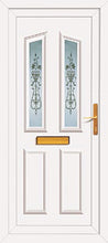 Load image into Gallery viewer, White UPVC Front Door - Choice of panel designs