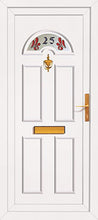 Load image into Gallery viewer, White UPVC Front Door - Choice of panel designs