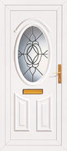 Load image into Gallery viewer, White UPVC Front Door - Choice of panel designs