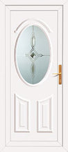 Load image into Gallery viewer, White UPVC Front Door - Choice of panel designs
