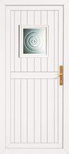 Load image into Gallery viewer, White UPVC Front Door - Choice of panel designs