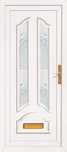 Load image into Gallery viewer, White UPVC Front Door - Choice of panel designs