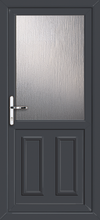 Load image into Gallery viewer, Anthracite Grey on White UPVC Back Door
