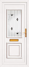 Load image into Gallery viewer, White UPVC Front Door - Choice of panel designs