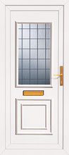 Load image into Gallery viewer, White UPVC Front Door - Choice of panel designs