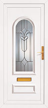Load image into Gallery viewer, White UPVC Front Door - Choice of panel designs