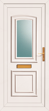 Load image into Gallery viewer, White UPVC Front Door - Choice of panel designs
