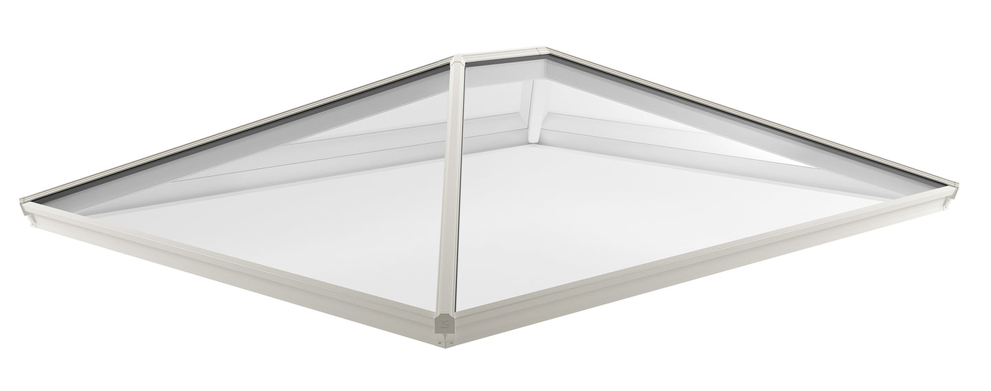 Roof Lantern - 1.5m x 3m - WHITE