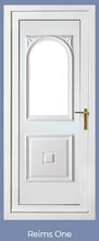 Load image into Gallery viewer, Chartwell Green On White UPVC Front Door - 100&#39;s Of Design Choices
