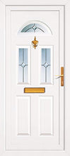 Load image into Gallery viewer, White UPVC Front Door - 100&#39;s of Design Choices
