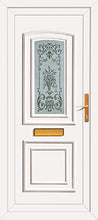 Load image into Gallery viewer, White UPVC Front Door - Choice of panel designs
