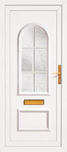 Load image into Gallery viewer, White UPVC Front Door - 100&#39;s of Design Choices
