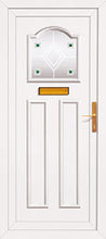 Load image into Gallery viewer, White UPVC Front Door - 100&#39;s of Design Choices
