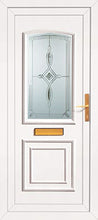 Load image into Gallery viewer, White UPVC Front Door - 100&#39;s of Design Choices
