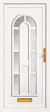 Load image into Gallery viewer, White UPVC Front Door - Choice of panel designs
