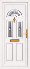 Load image into Gallery viewer, White UPVC Front Door - Choice of panel designs
