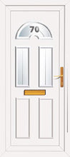 Load image into Gallery viewer, White UPVC Front Door - 100&#39;s of Design Choices
