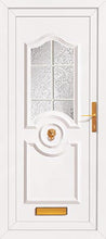 Load image into Gallery viewer, White UPVC Front Door - Choice of panel designs
