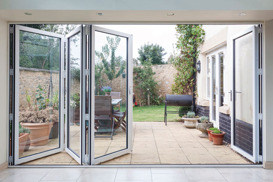 Bifold Door 4 Pane up to 4m wide