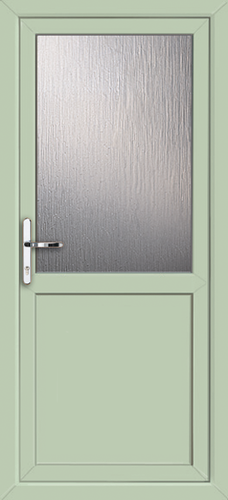 Chartwell Green UPVC Back Door