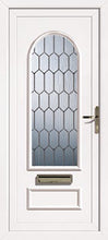 Load image into Gallery viewer, White UPVC Front Door - Choice of panel designs
